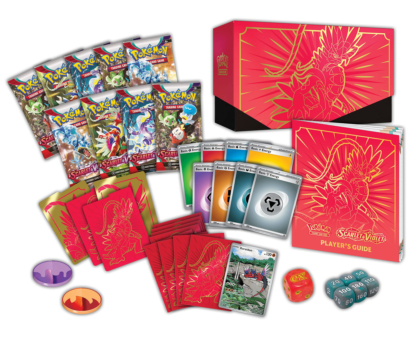 Scarlet Koraidon Elite Trainer Box