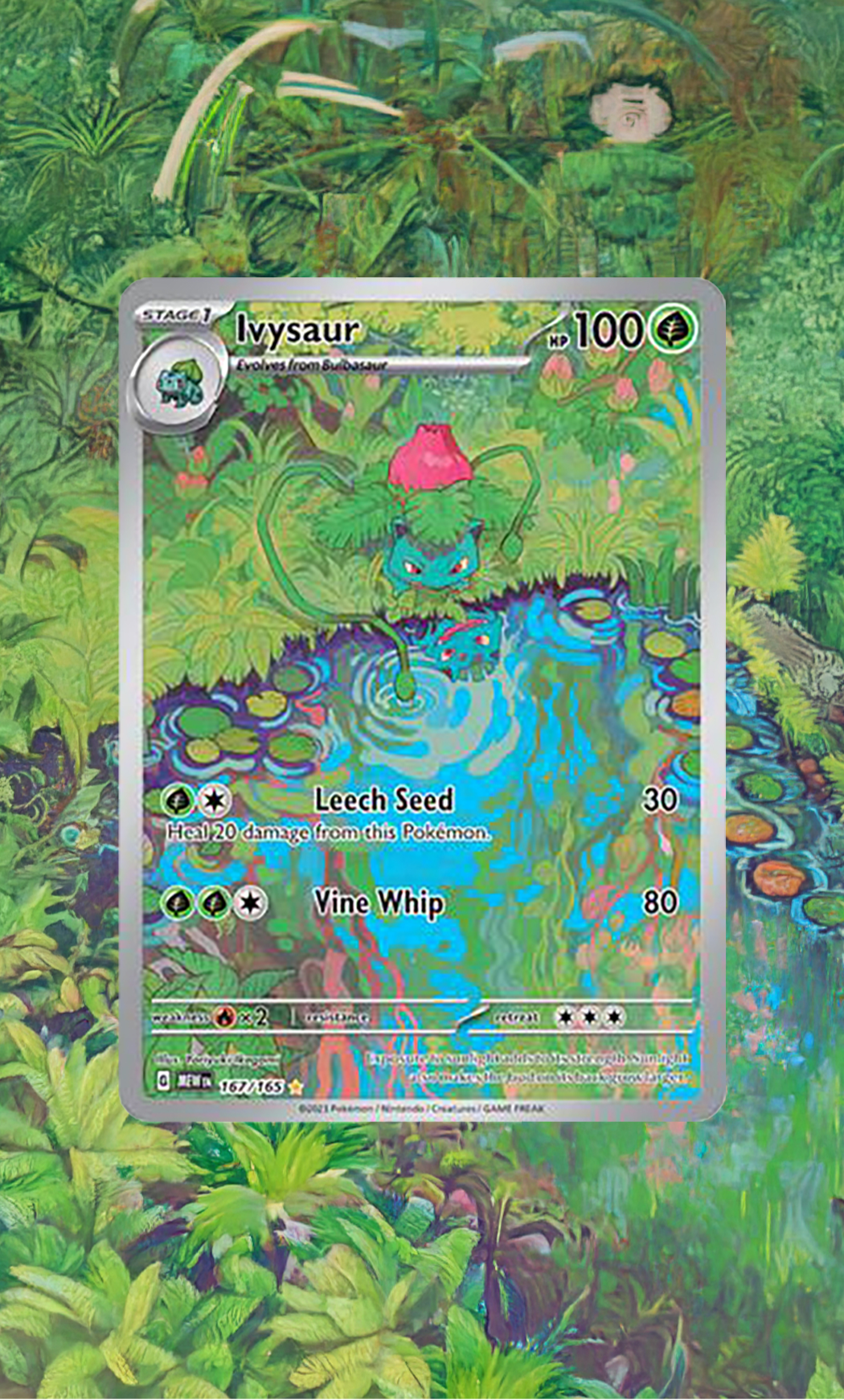 Ivysaur Extended Art