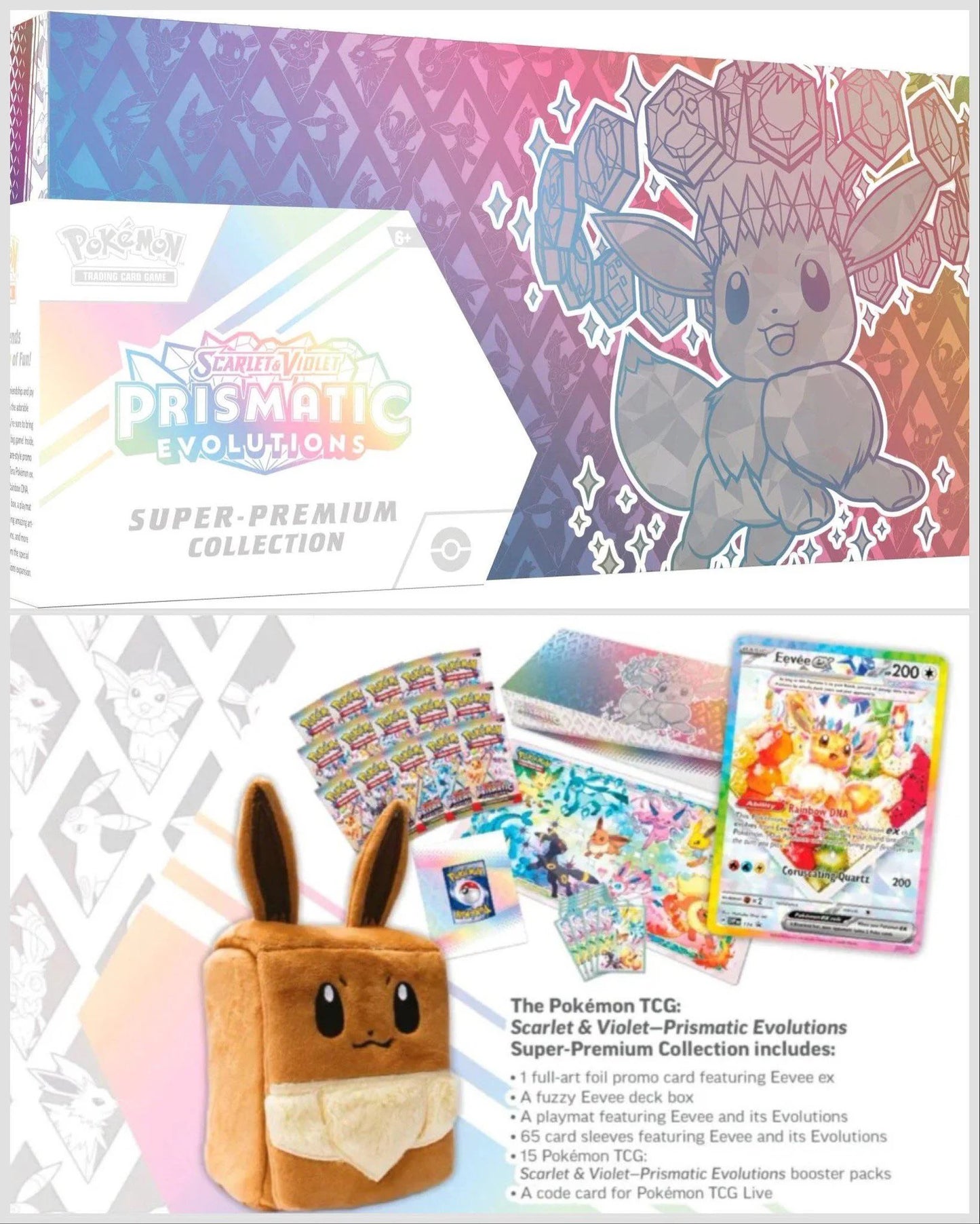 Prismatic Evolutions Super Premium Collection