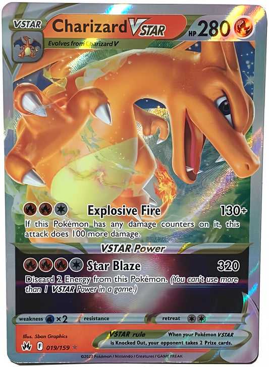 Charizard V star