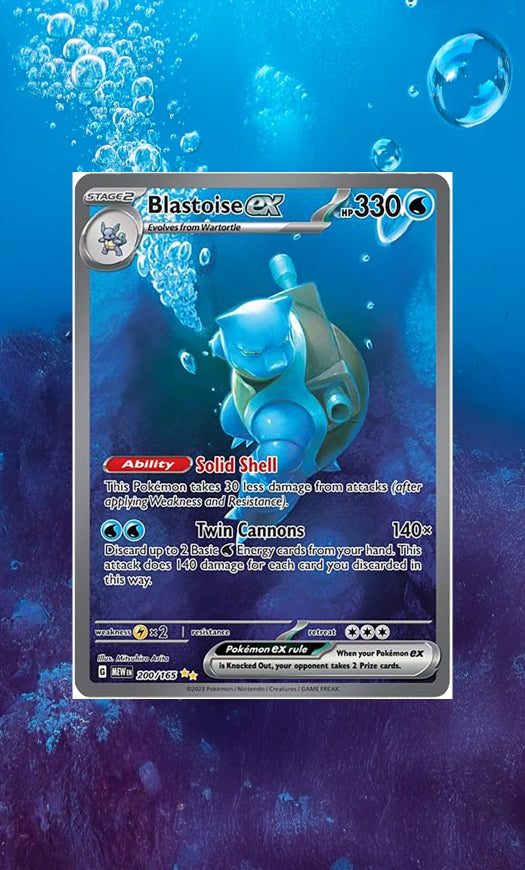 Blastoise Extended Art