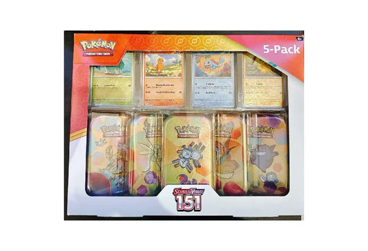 Pokemon 151 5 Pack Tin