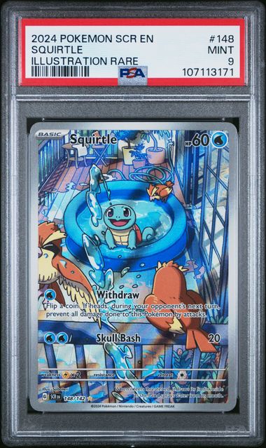 Squirtle PSA 9