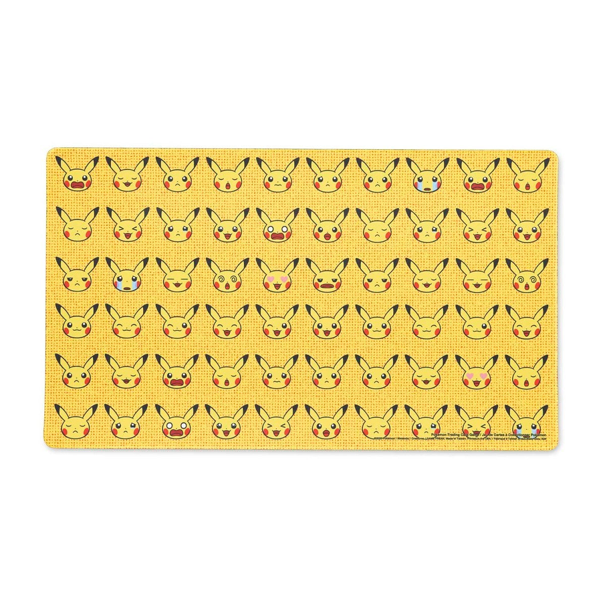 Pikachu Faces Playmat