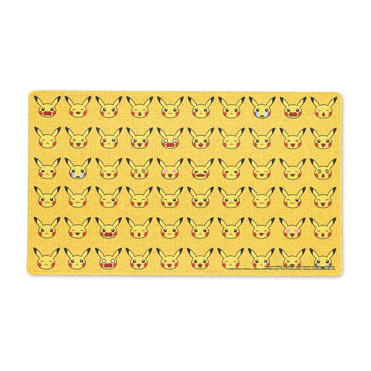 Pikachu Faces Playmat