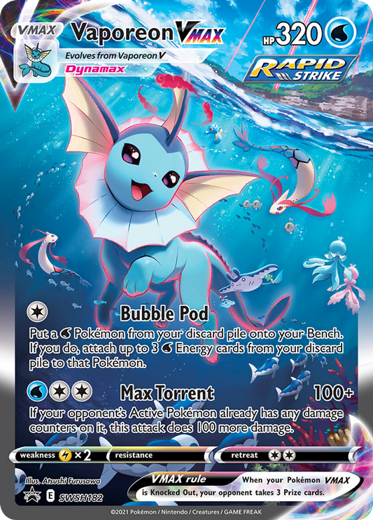 Vaporeon VMax Promo