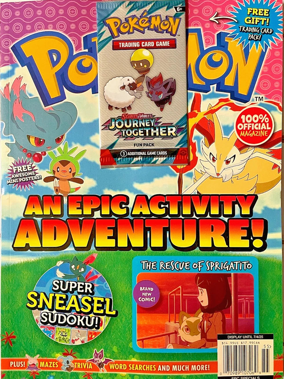 Pokemon Journey Together Magzine